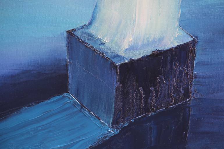 Original Surrealism Abstract Painting by Serguei Borodouline