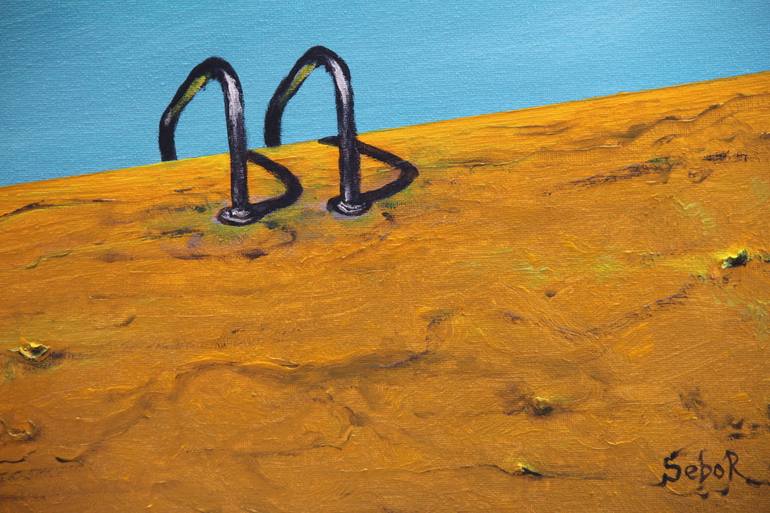 Original Surrealism Fantasy Painting by Serguei Borodouline