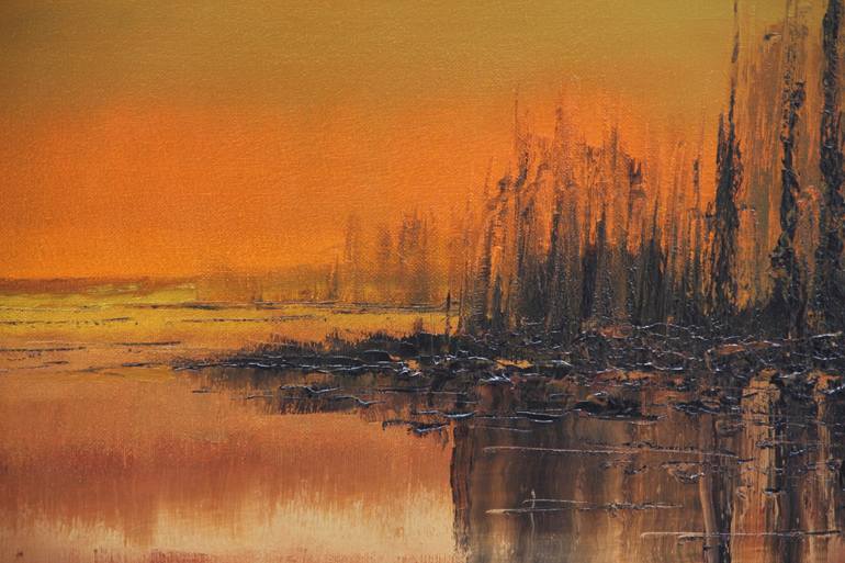 Original Impressionism Landscape Painting by Serguei Borodouline