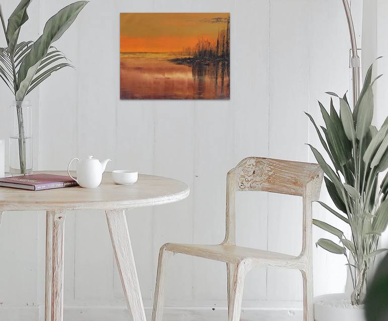 Original Impressionism Landscape Painting by Serguei Borodouline