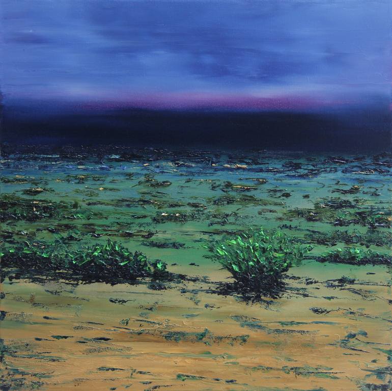 Original Impressionism Landscape Painting by Serguei Borodouline