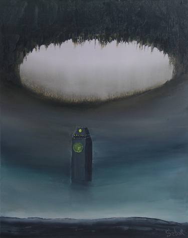 Original Abstract Fantasy Painting by Serguei Borodouline