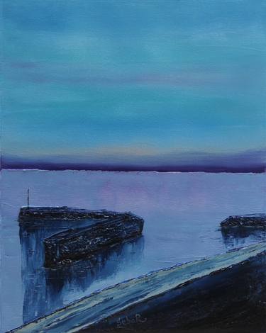 Original Impressionism Landscape Painting by Serguei Borodouline