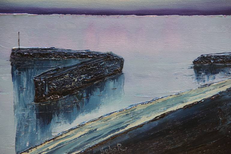 Original Impressionism Landscape Painting by Serguei Borodouline