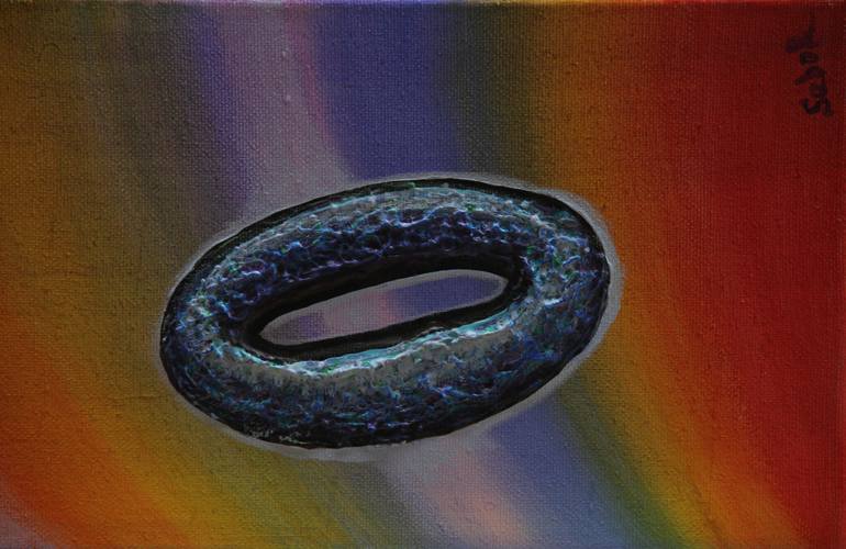 Original Surrealism Abstract Painting by Serguei Borodouline