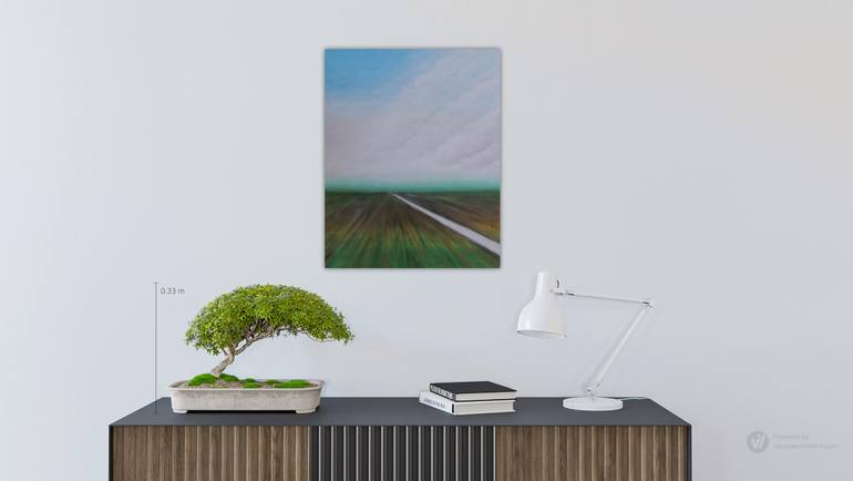 Original Impressionism Landscape Painting by Serguei Borodouline
