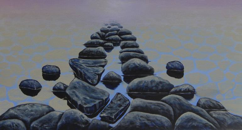 Original Impressionism Fantasy Painting by Serguei Borodouline