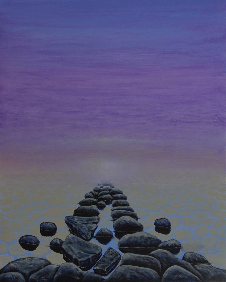 Original Impressionism Fantasy Painting by Serguei Borodouline