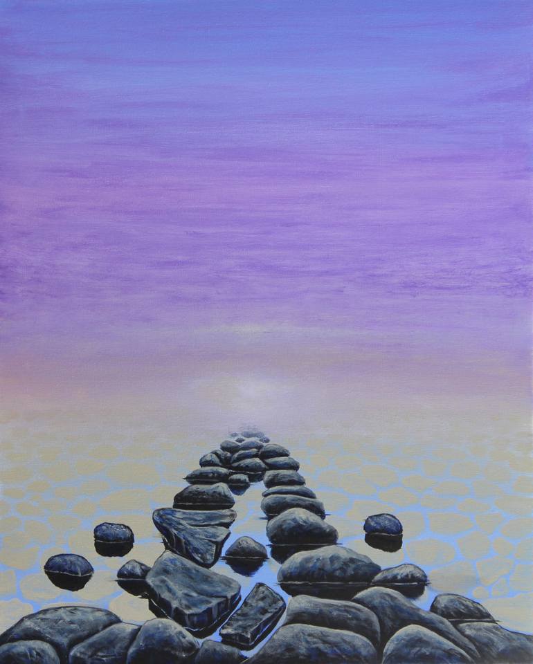 Original Impressionism Fantasy Painting by Serguei Borodouline