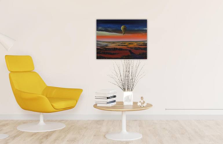 Original Expressionism Fantasy Painting by Serguei Borodouline