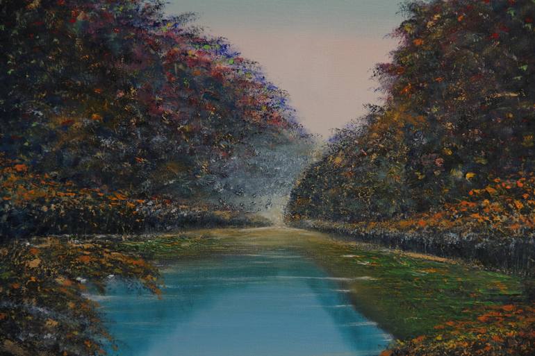 Original Landscape Painting by Serguei Borodouline