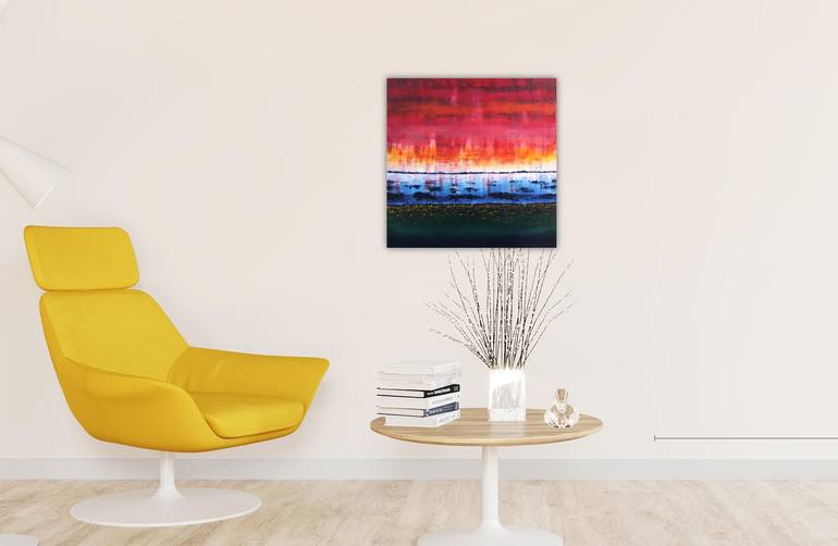 Original Abstract Painting by Serguei Borodouline