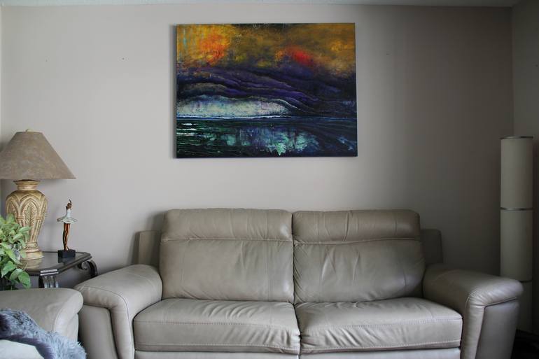 Original Abstract Painting by Serguei Borodouline