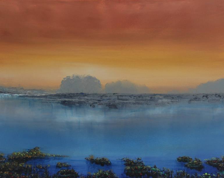 Print of Impressionism Landscape Painting by Serguei Borodouline