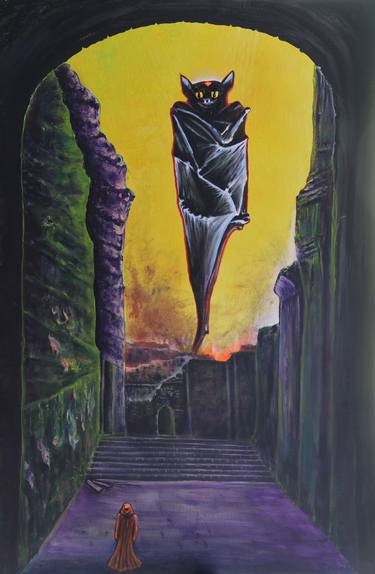 Original Surrealism Fantasy Paintings by Serguei Borodouline