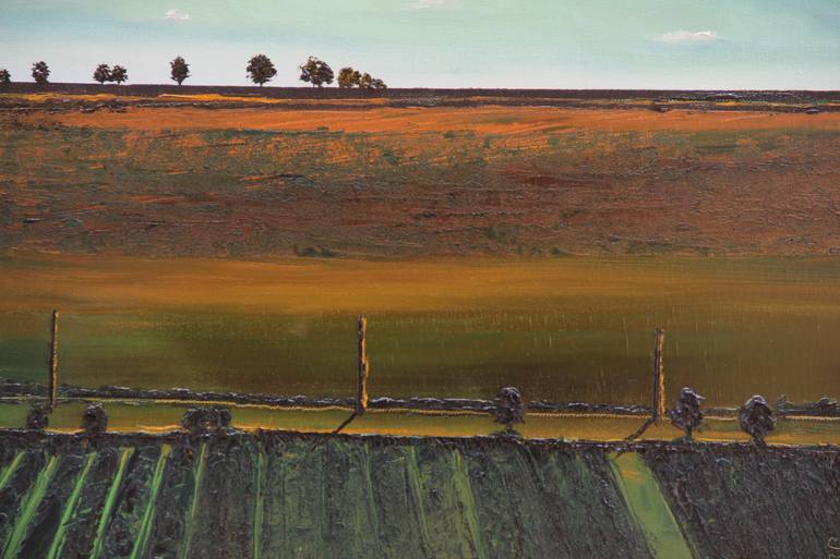 Original Impressionism Landscape Painting by Serguei Borodouline