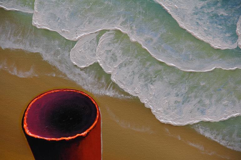 Original Surrealism Abstract Painting by Serguei Borodouline