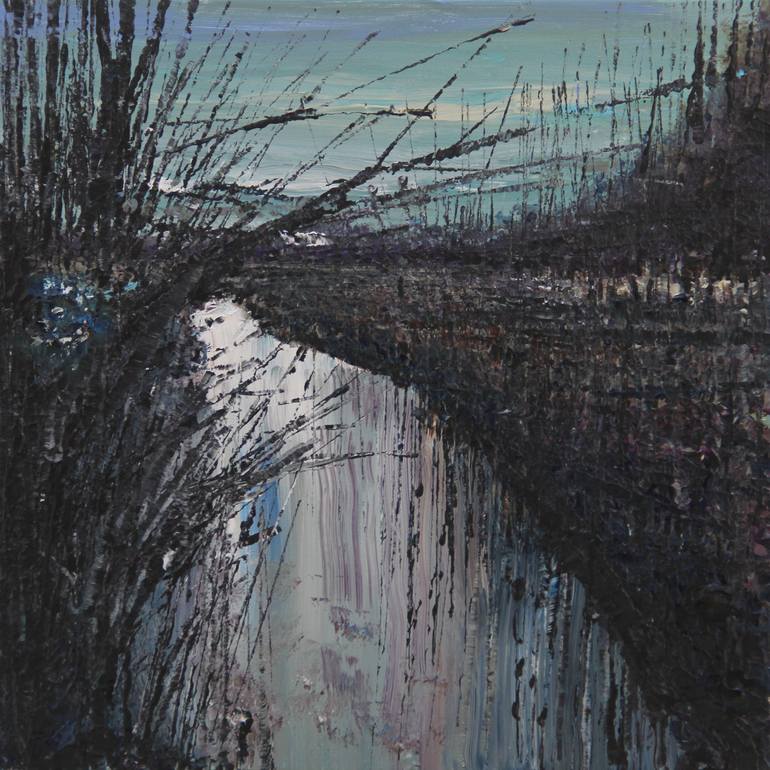 Original Impressionism Landscape Painting by Serguei Borodouline