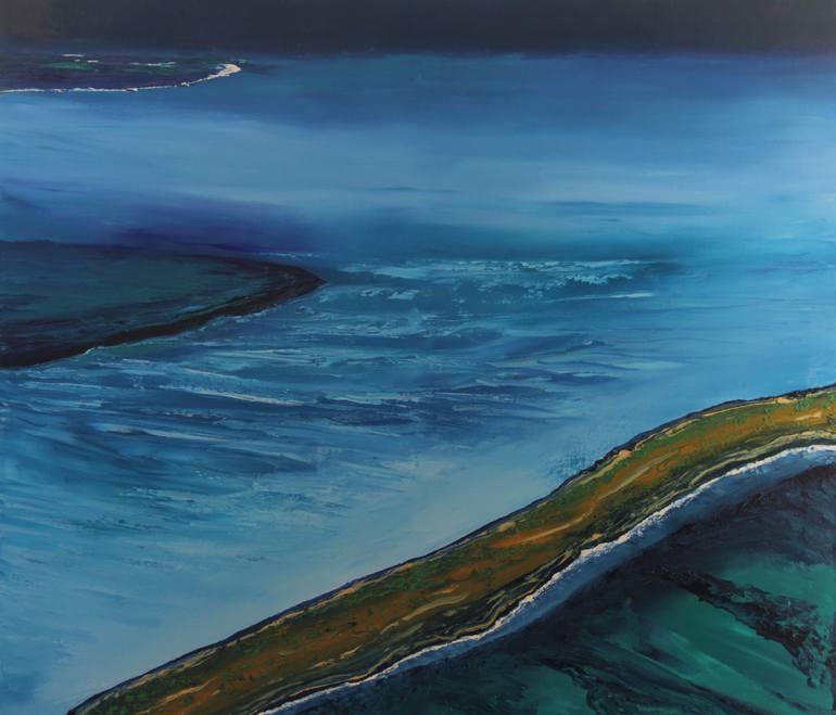 Original Surrealism Abstract Painting by Serguei Borodouline