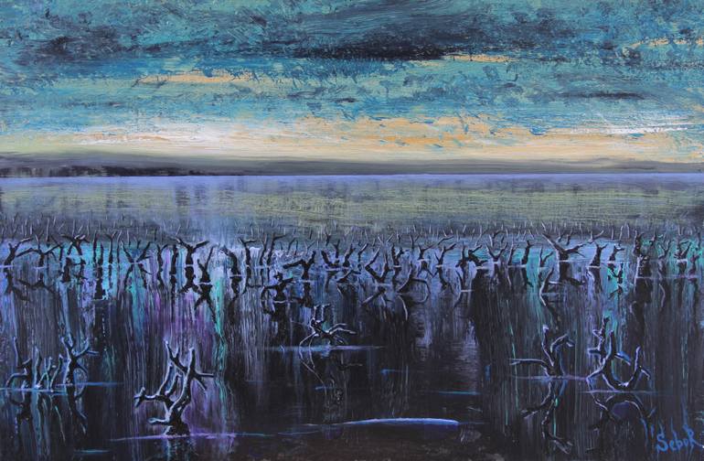 Original  Painting by serguei borodouline