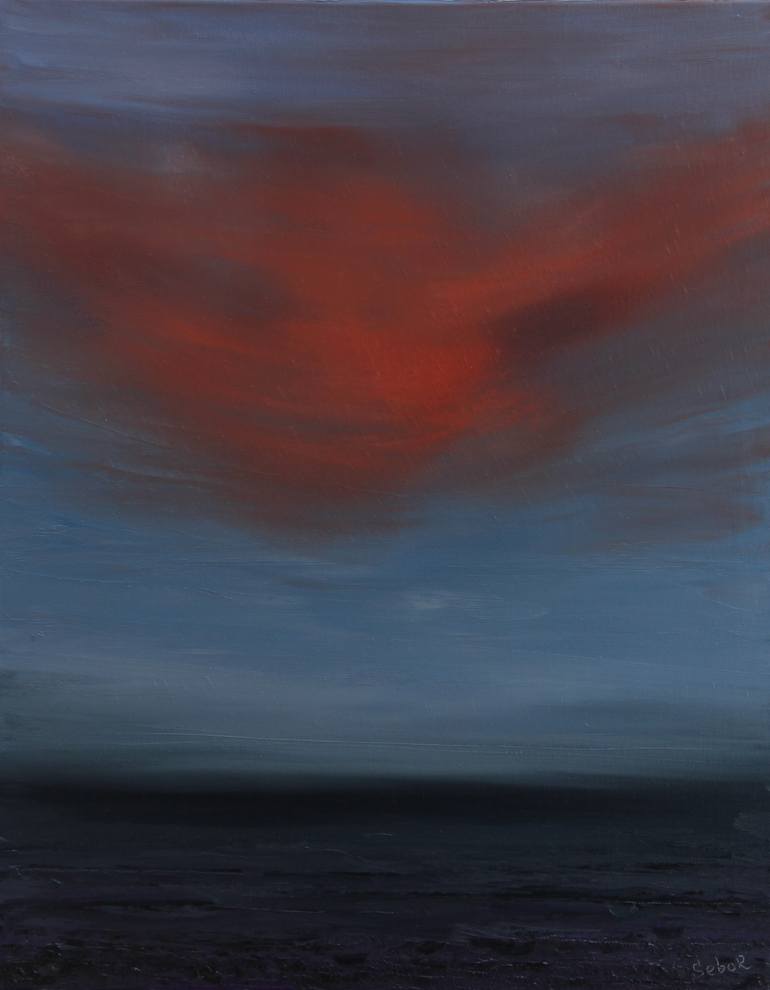 Original Surrealism Landscape Painting by Serguei Borodouline