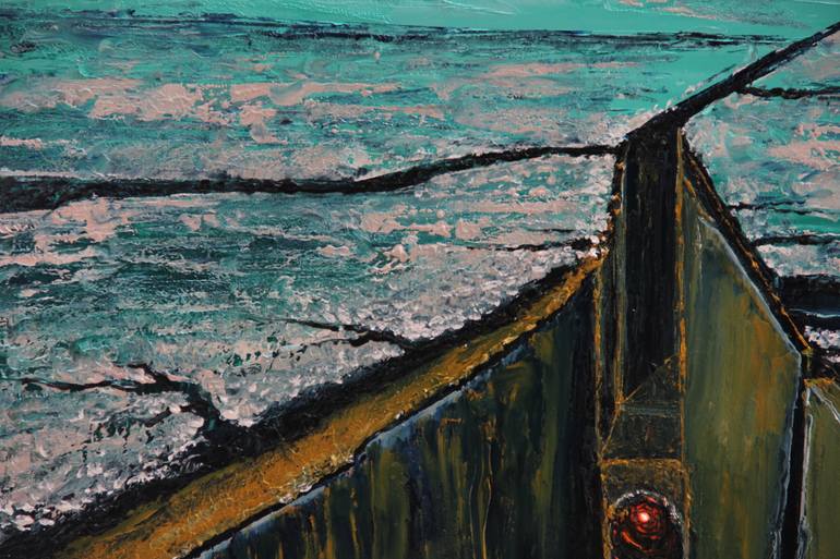 Original Surrealism Fantasy Painting by Serguei Borodouline