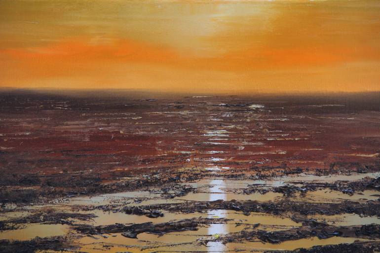 Original Impressionism Landscape Painting by Serguei Borodouline