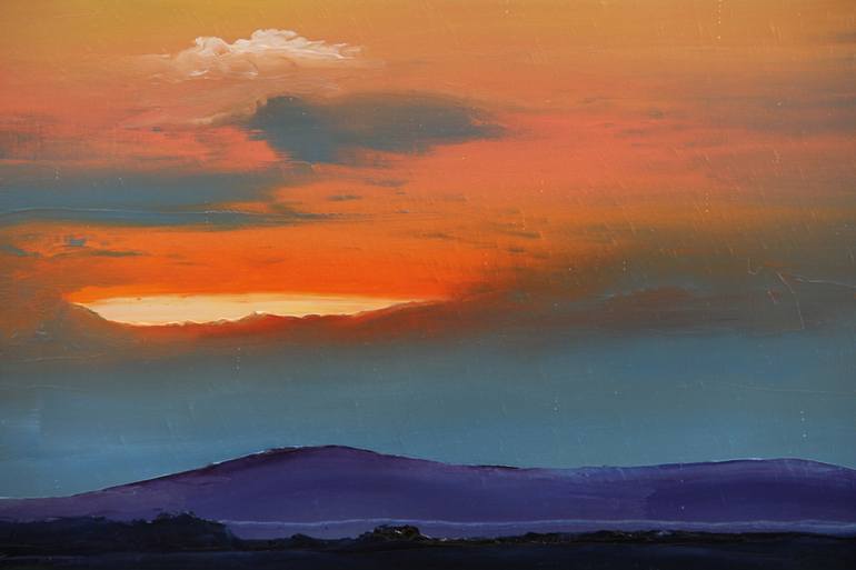 Original Impressionism Landscape Painting by Serguei Borodouline
