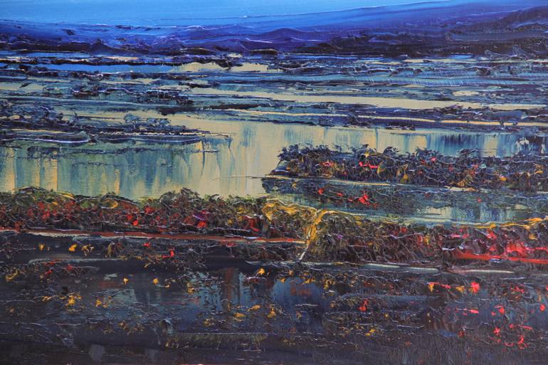 Original Impressionism Landscape Painting by Serguei Borodouline