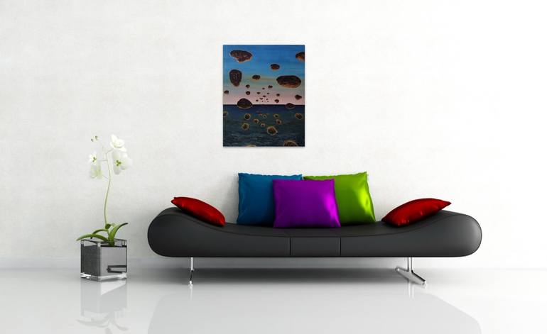 Original Abstract Painting by Serguei Borodouline