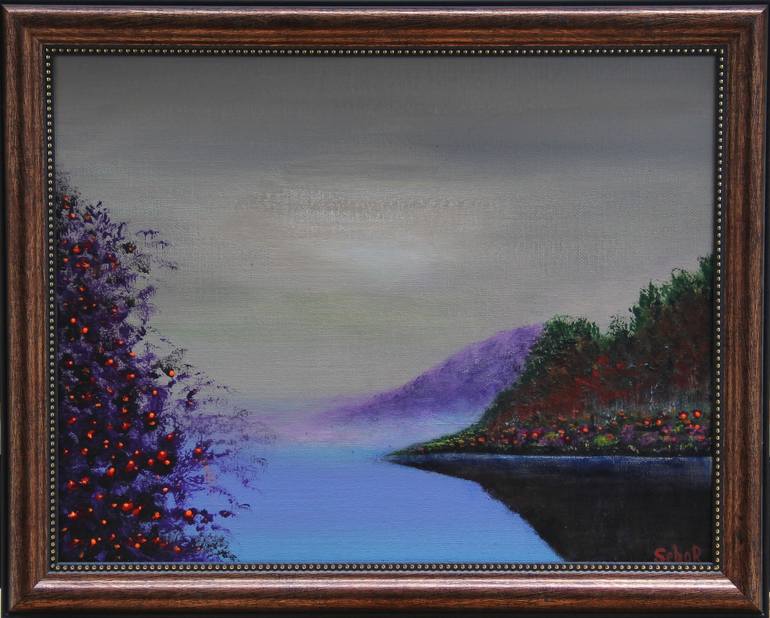 Original Landscape Painting by Serguei Borodouline