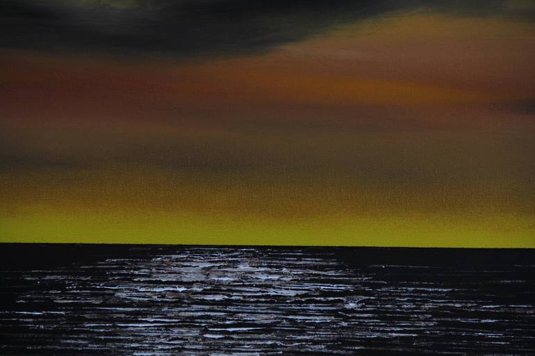 Original Impressionism Seascape Painting by Serguei Borodouline