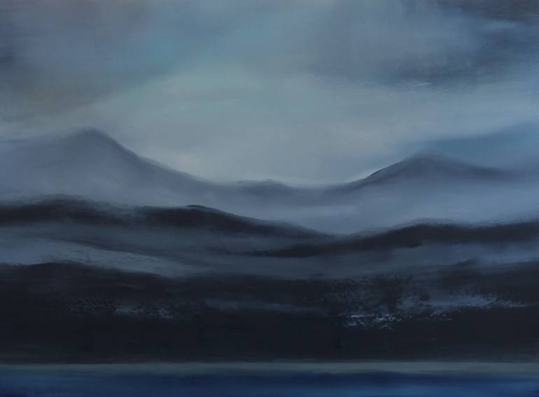 Original Abstract Fantasy Painting by Serguei Borodouline