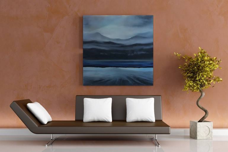 Original Abstract Fantasy Painting by Serguei Borodouline