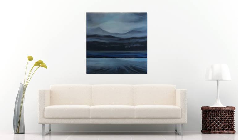 Original Abstract Fantasy Painting by Serguei Borodouline