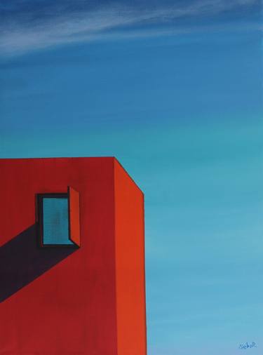 Print of Minimalism Architecture Paintings by Serguei Borodouline