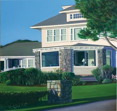 Original Fine Art Architecture Paintings by David Arsenault