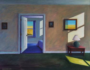 Original Fine Art Interiors Paintings by David Arsenault