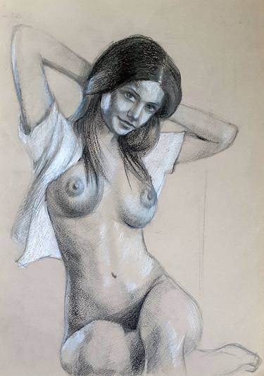 Print of Erotic Drawings by Serhii Kybalnyk