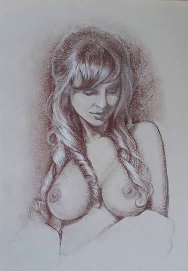 Original Fine Art Erotic Drawings by Serhii Kybalnyk