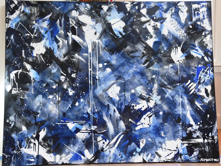 Original Abstract Painting by Remington Matzinger