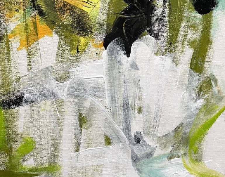 Original Abstract Expressionism Abstract Painting by Christel Haag
