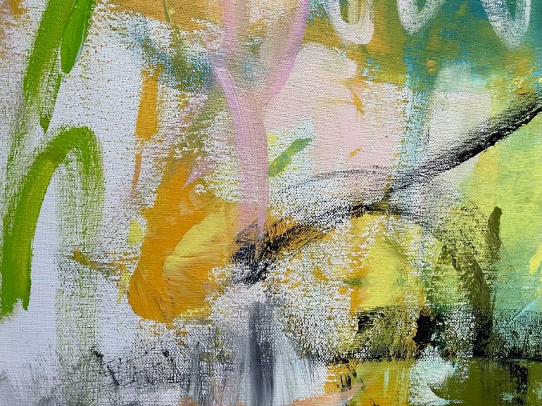 Original Abstract Expressionism Abstract Painting by Christel Haag