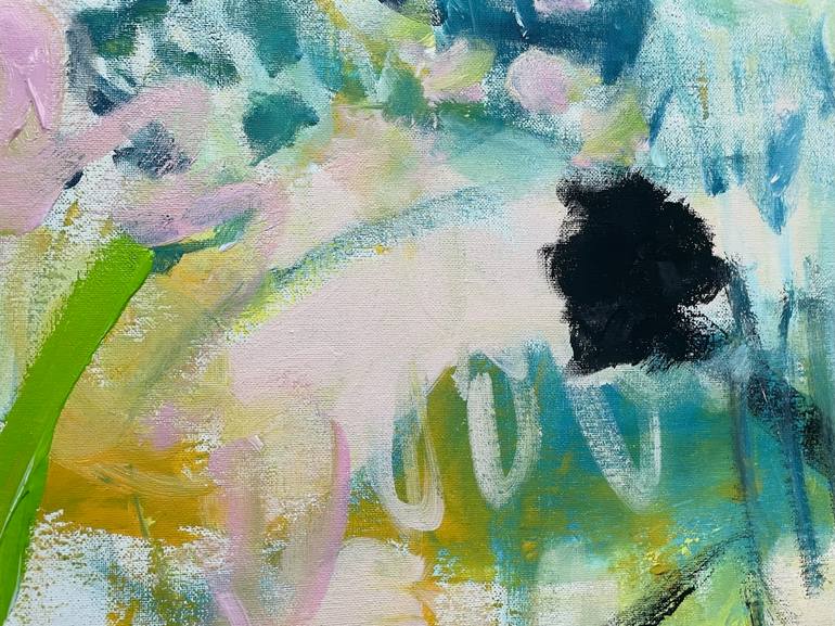 Original Abstract Expressionism Abstract Painting by Christel Haag