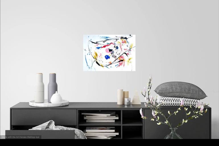 Original Abstract Painting by Christel Haag