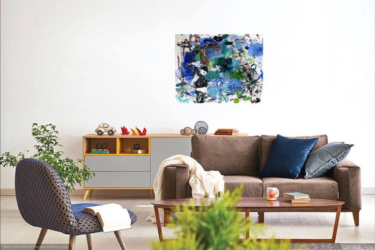 Original Contemporary Abstract Painting by Christel Haag
