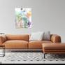 How artwork looks on a wall