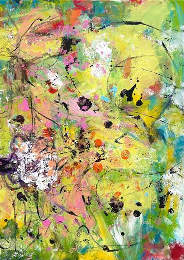 Original Abstract Paintings by Christel Haag