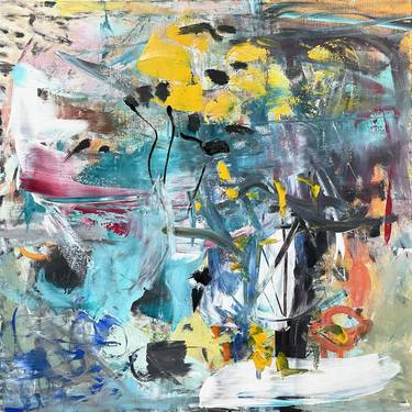 Print of Abstract Expressionism Abstract Paintings by Christel Haag