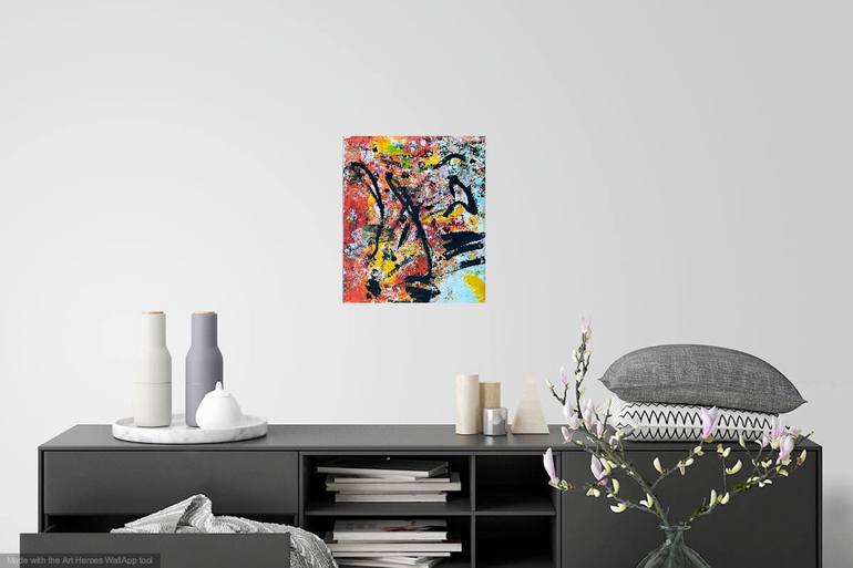 Original Abstract Painting by Christel Haag